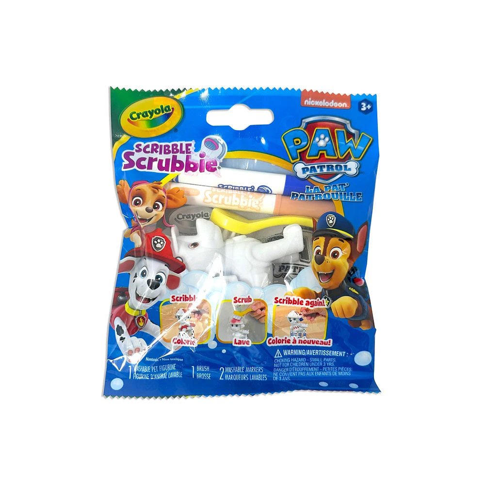 Crayola Scribble Scrubbie Pets Paw Patrol, 1 Count
