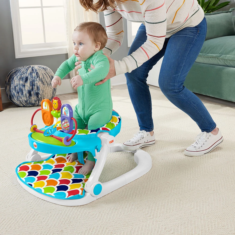 Fisher-Price - Siège jeu et confort de luxe avec plateau de jeu - Collines du bonheur