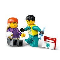 LEGO City Emergency Ambulance Toy - Building Sensory Toy for Kids - Educational, Learning Gift Idea - 60451