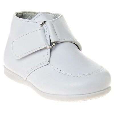Chaussures à brides blanches pour tout-petit