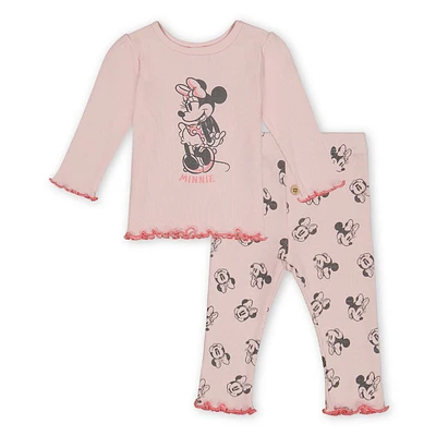 Minnie ens. Pantalon Rose