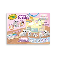 Crayola Scribble Scrubbie Baby Pets Nursery Play Set