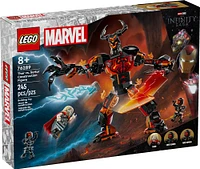 LEGO Marvel Thor vs. Surtur Construction Figure, Buildable Marvel Action Figure with Thor Minifigure, 76289