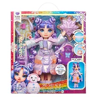 Rainbow High Winter Wonderland Violet - poupée-mannequin violette de 11 po (28 cm)