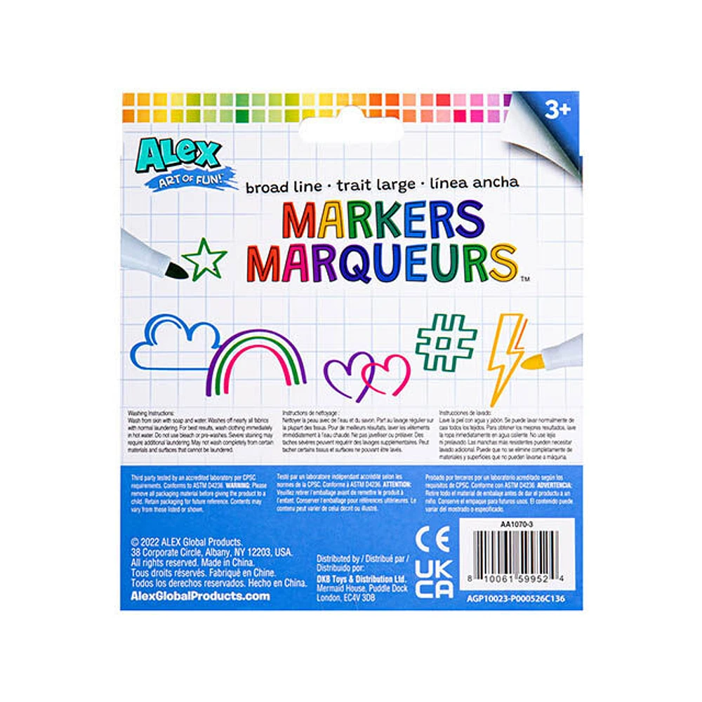 Art of Fun - Trait Large Marqueurs