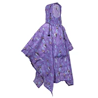 Disney Poncho Repliable Pour Enfant La Reine Des Neiges Violet