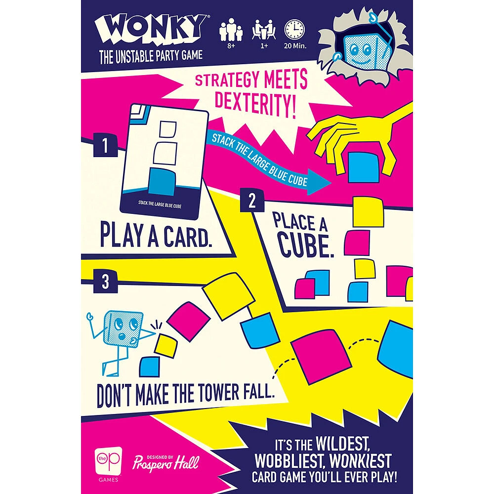 USAopoly Wonky Card Game - English Edition