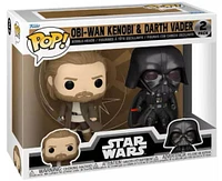 POP Vinyl:Star Wars 2pk-Obi-Wan and Vader(MT) - R Exclusive