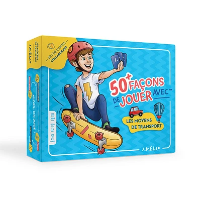Amelio - 50+ Facons de jouer - Moyens de Transport FR - French Edition
