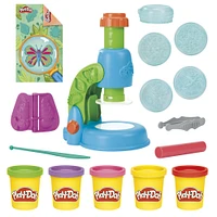 Play-Doh Mon petit microscope, coffret de pâte à modeler