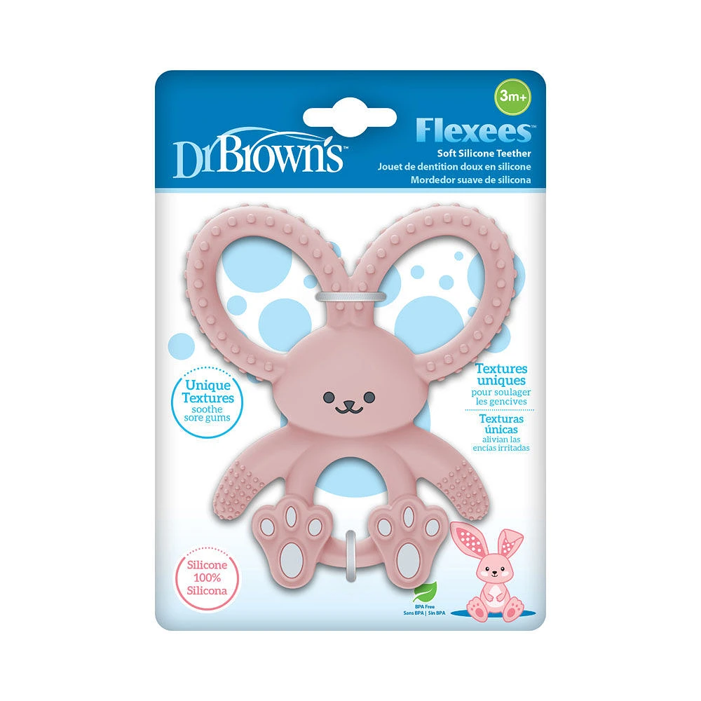 Dr. Brown's Bunny Long Limbed Silicone Teether - Assortment May Vary