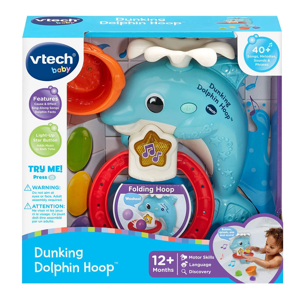 VTech Dunking Dolphin Hoop - English Edition