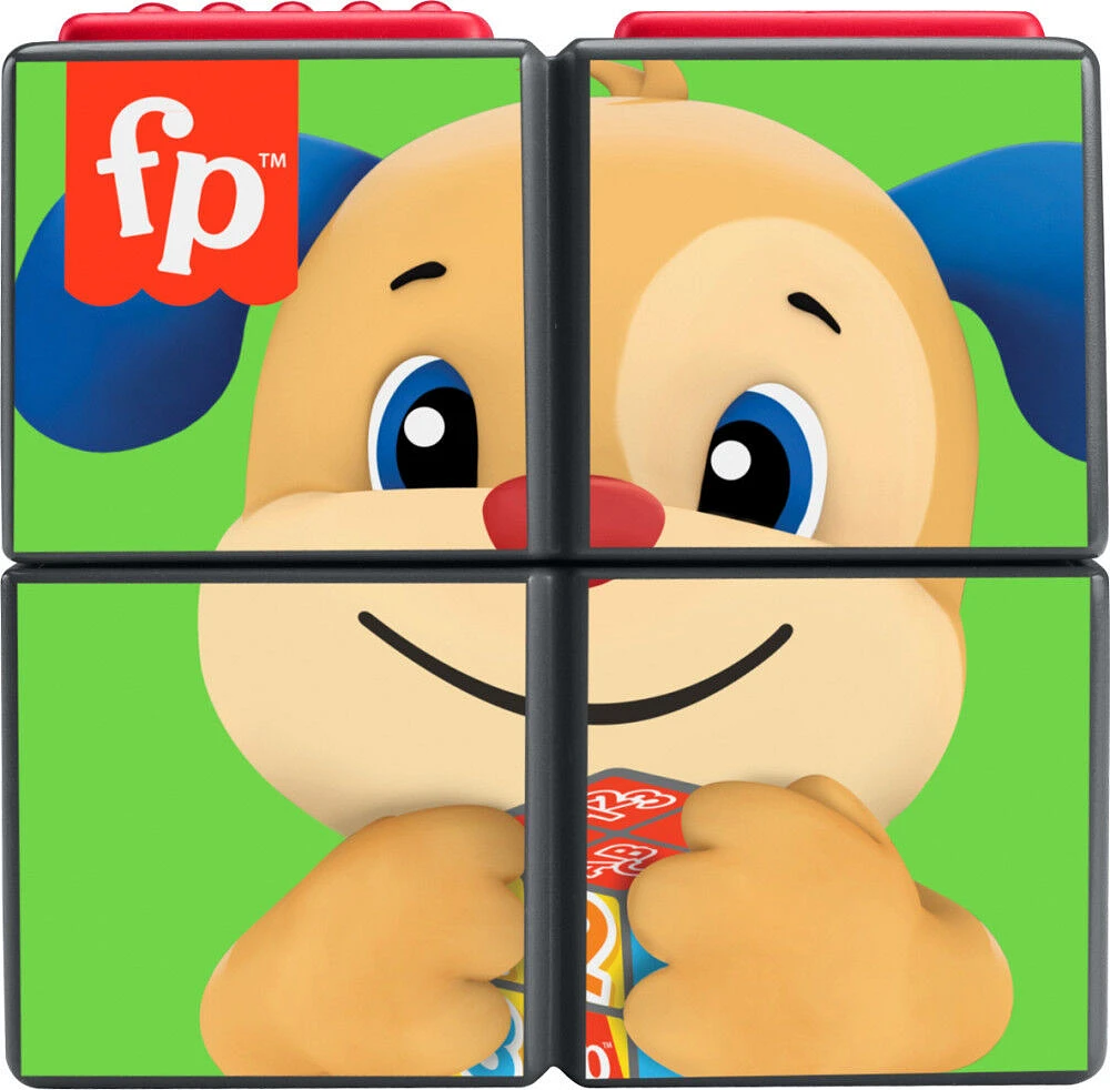 Fisher-Price Laugh and Learn Puppy's Activity Cube - English Edition