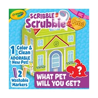 Crayola Scribble Scrubbie Mystery Pet Playhouse