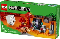 LEGO Minecraft The Nether Portal Ambush Building Toy 21255