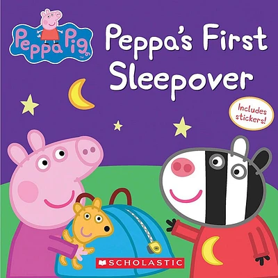 Peppa Pig: Peppa's First Sleepover - Édition anglaise.