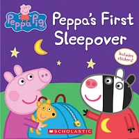 Peppa Pig: Peppa's First Sleepover - Édition anglaise.