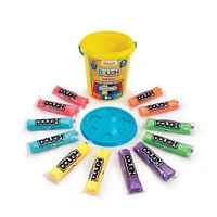 Seau de pâte à modeler Nick Jr. Ready Steady Dough Neon - Notre exclusivité