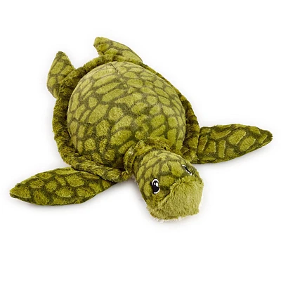 Peluche Snuggle Buddies de 28 cm - Animaux en voie de disparition - Tortue - Notre exclusivité