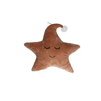 Around The Crib Kokoons Star Plush Light and Melodie Rose Smoke/Coffee