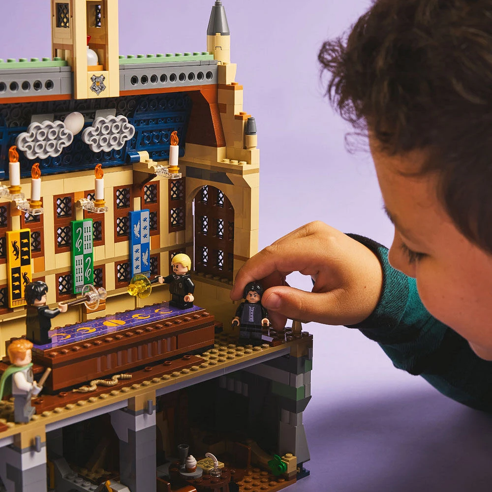 LEGO Harry Potter Le château de Poudlard : le club de duel, Jouet de sorcier pour enfants, Ensemble d'aventures magiques 76441