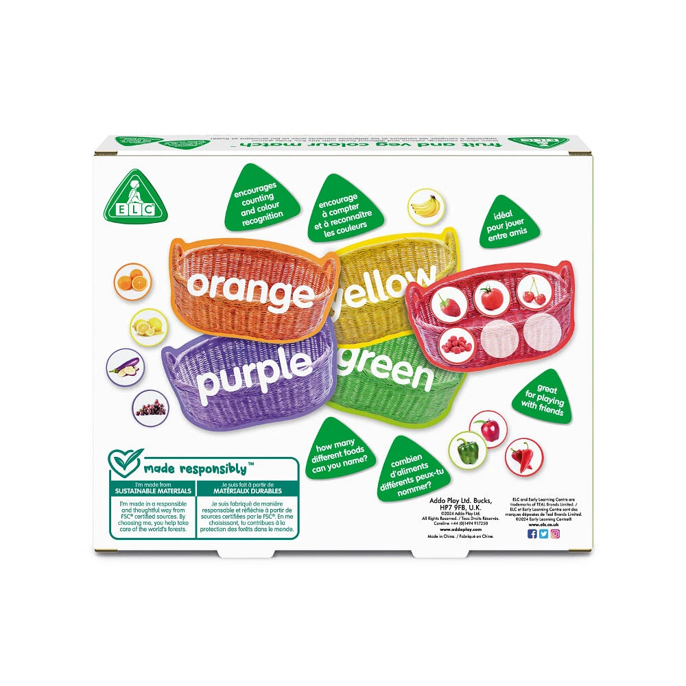 Early Learning Centre Fruit and Veg Colour Match - R Exclusive