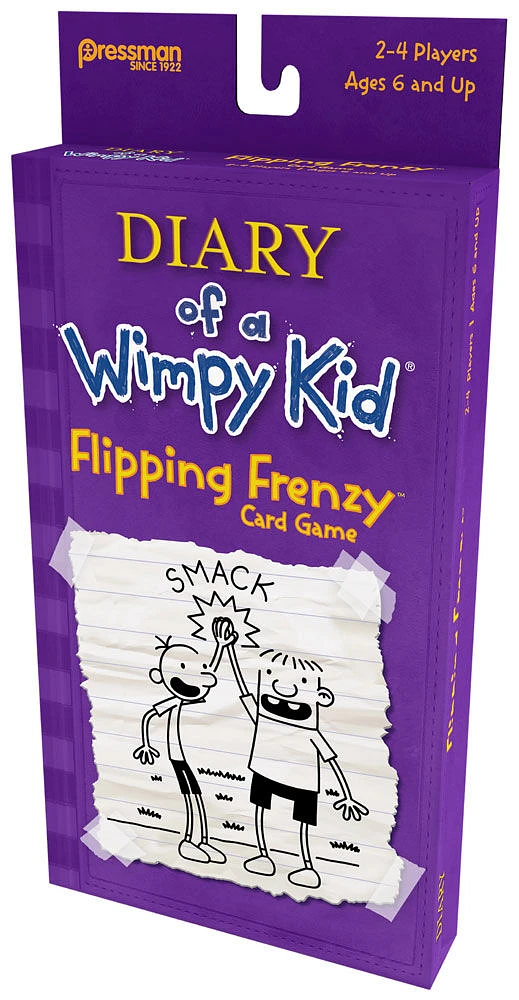 Jeu de cartes Diary Of A Wimpy Kid - Flippin' Frenzy - Édition anglaise