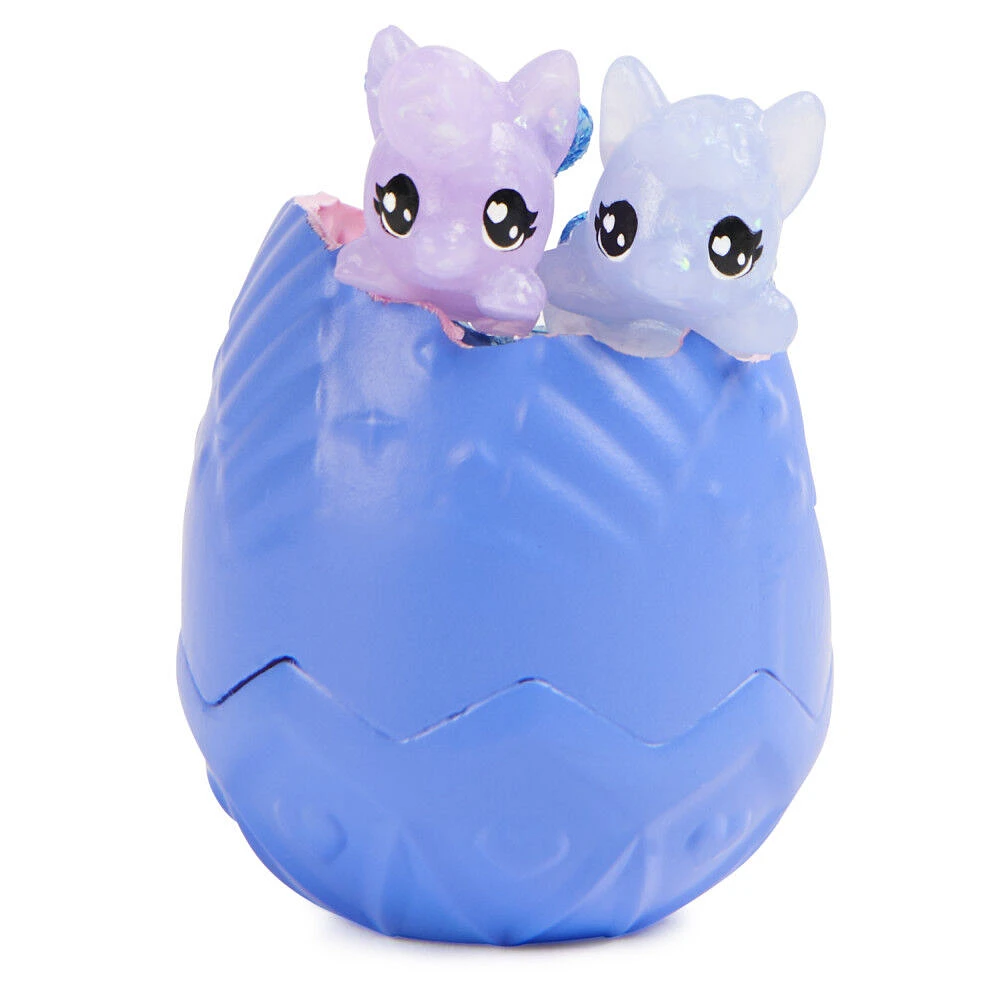 Hatchimals CollEGGtibles, Hatchy Surprise Rainbow-cation avec 1 petit enfant ou 2 bébés (les styles peuvent varier)