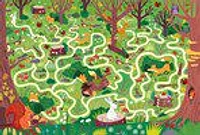 Usborne Book and Jigsaw: Forest Maze - Édition anglaise