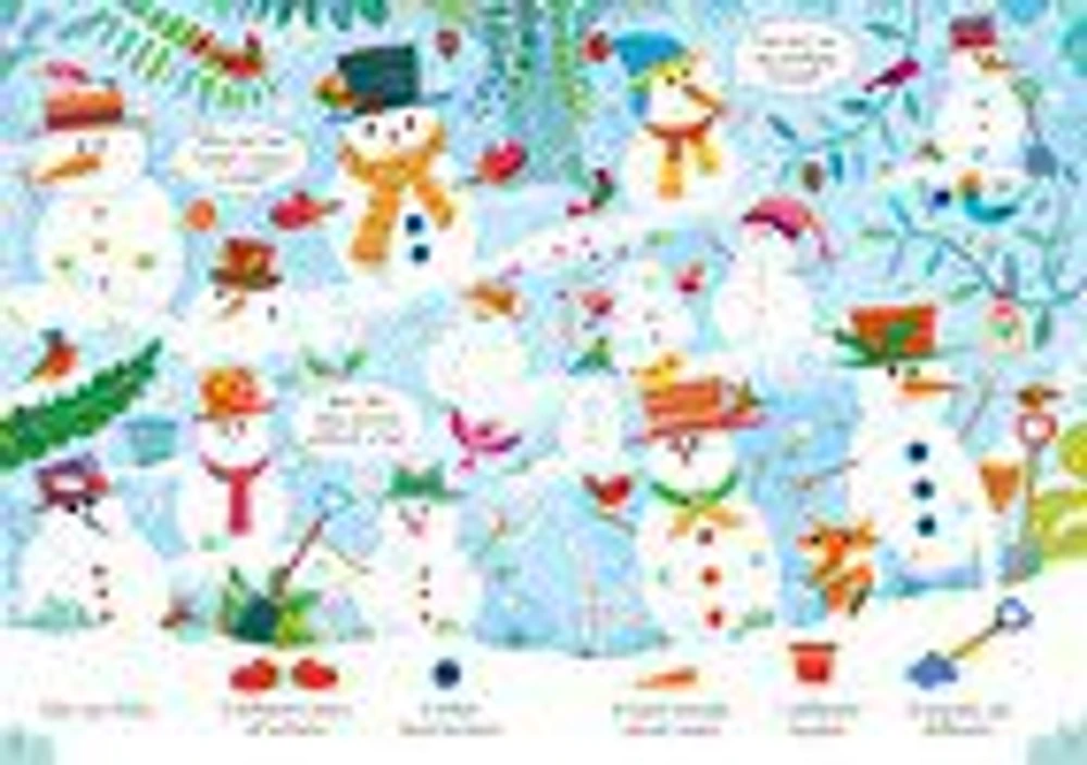 Look and Find Puzzles: Wintertime - Édition anglaise