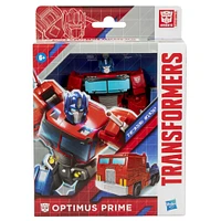 Transformers Generations Toys Authentics Alpha Optimus Prime, 7 Inch Action Figure, Robot Toys For Kids Ages 6 and Up