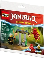 LEGO Ninjago La bataille au temple de Kai et Rapton 30650