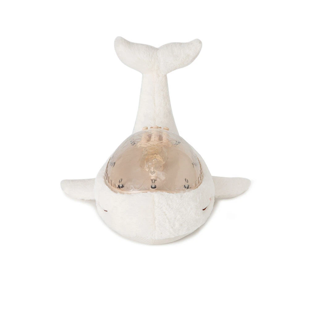 Cloud b Tranquil Whale Bundle w/Baby Plush Rattle Night Light w/ Under Water Effect and Music