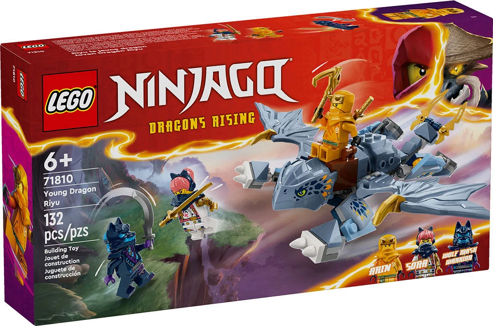 Ensemble de jouet LEGO NINJAGO Riyu le jeune dragon 71810