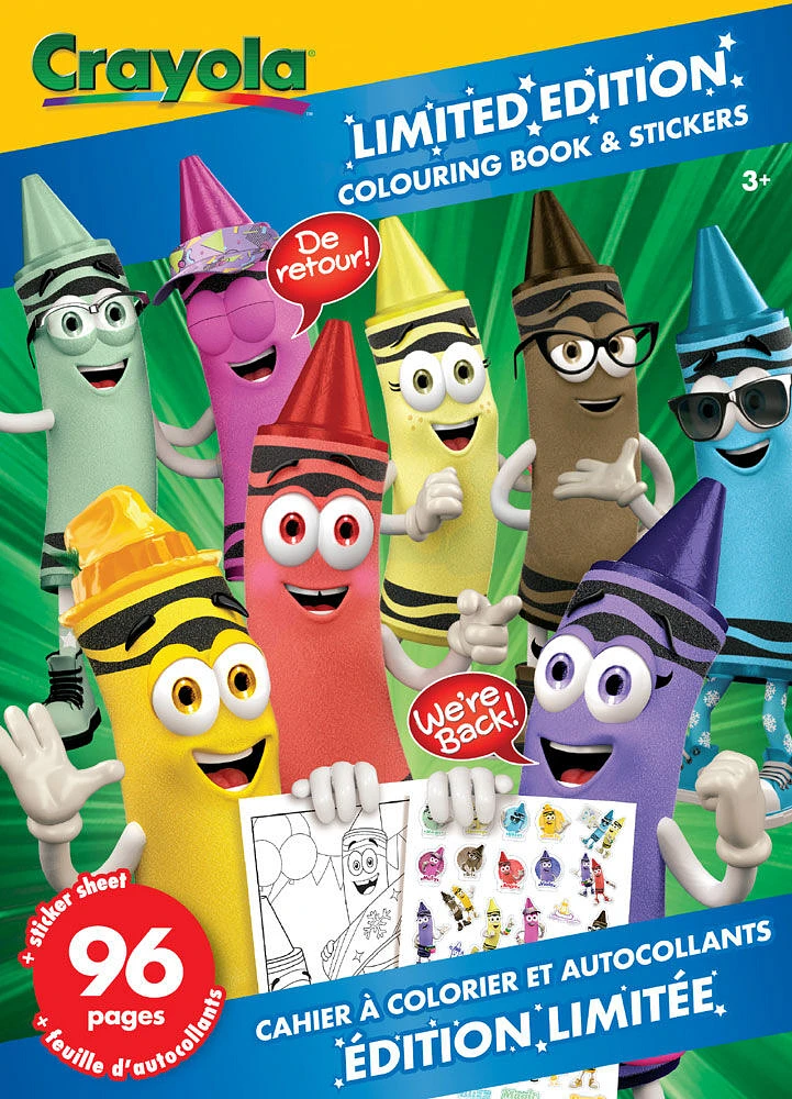 Crayola Limited Edition Colouring Book, 96 Pages