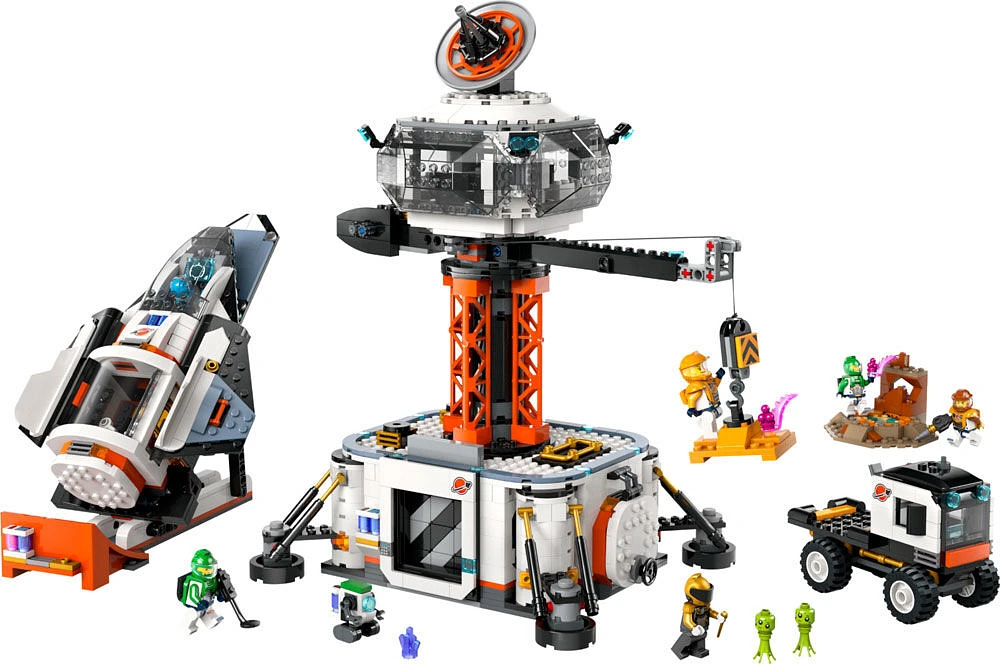 LEGO City Space Base and Rocket Launchpad Set 60434