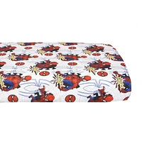 Ensemble de 3 pièces de literie Spiderman de Marvel pour lit de tout-petit avec couette réversible, drap-housse et taie d'oreiller par Nemcor