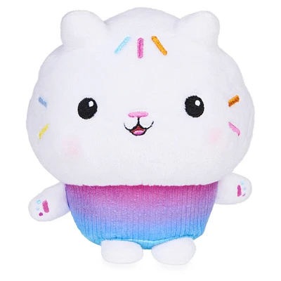 DreamWorks, Gabby's Dollhouse, Peluche Purr-ific Plush Cakey Cat de 17,8 cm