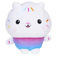 DreamWorks, Gabby's Dollhouse, Peluche Purr-ific Plush Cakey Cat de 17,8 cm