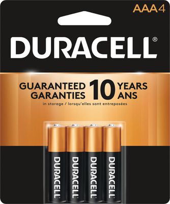 Duracell CopperTop AAA Alkaline Batteries