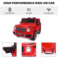 Voltz Toys Mercedes-Benz AMG G65 avec télécommande, rouge