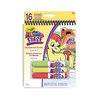 Colour and Erase Reusable Activity Pad - On the Farm