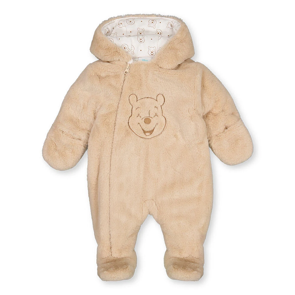 Winnie The Pooh Pramsuit Tan