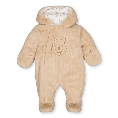 Winnie The Pooh Pramsuit Tan