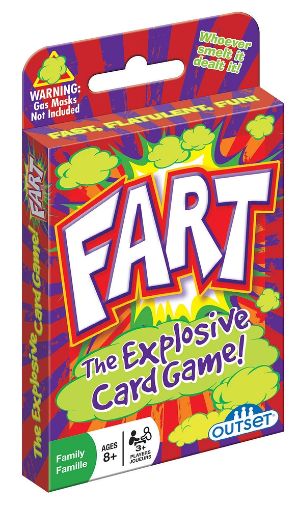 Fart Card Game - English Edition