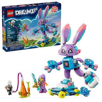 LEGO DREAMZzz Izzie et Bunchurro le lapin joueur, Jouet d'imagination pour enfants 71490