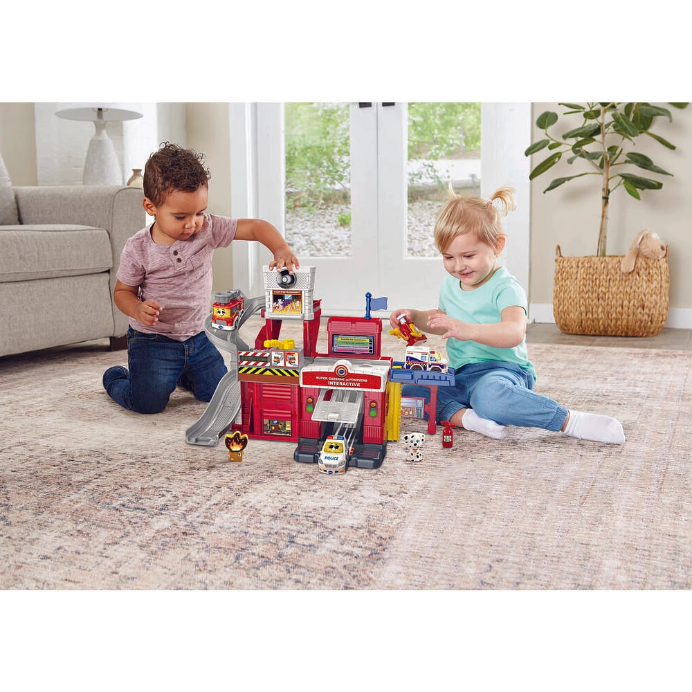 VTech Tut Tut Bolides Rescue Tower Firehouse - French Edition