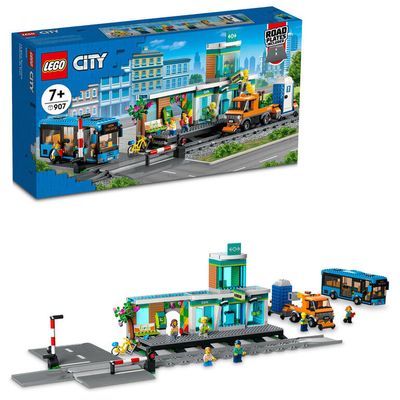 LEGO City Train Station 60335 Building Kit (907 Pieces) - R Exclusive