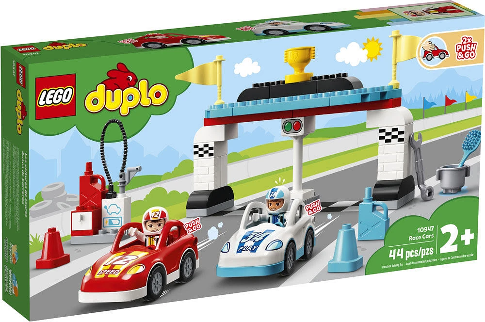 LEGO DUPLO Town Les voitures de course 10947 (44 pièces)