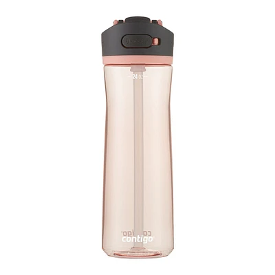 Contigo Ashland 2.0 Water Bottle with AUTOSPOUT Lid, Pink Lemonade, 24 oz